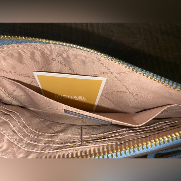 Michael Kors Powder Blue Wristlet - Picture 3 of 3